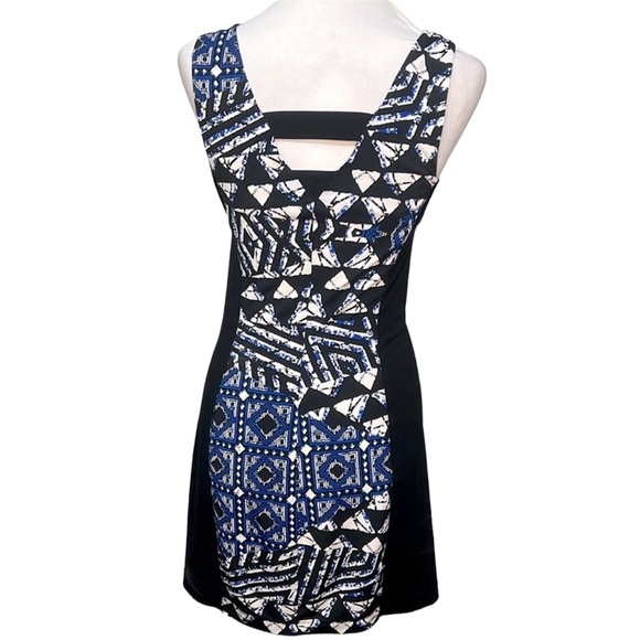 BCBG Maxazria Gila Dress Blue - Picture 4 of 5